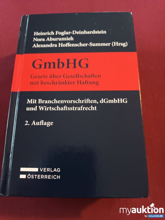 Artikel Nr. 391135: GmbHG Gesetz über Gesellschaften mit beschränkter Haftung 