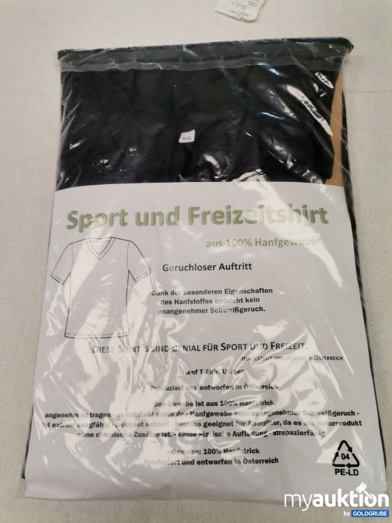 Artikel Nr. 716137: Sport Freizeitshirt aus Hanfgewebe