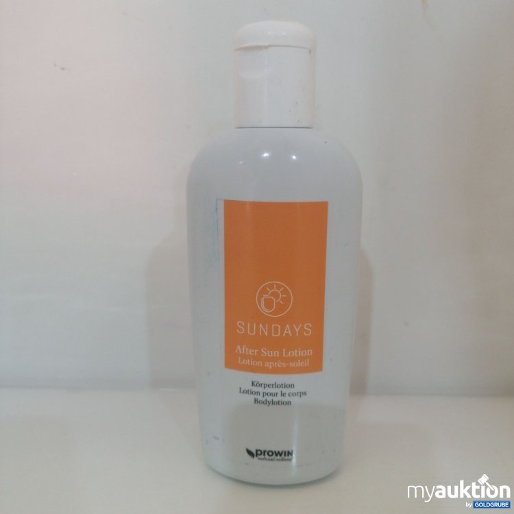 Artikel Nr. 750138: Prowin Sundays After Sun Lotion 200ml