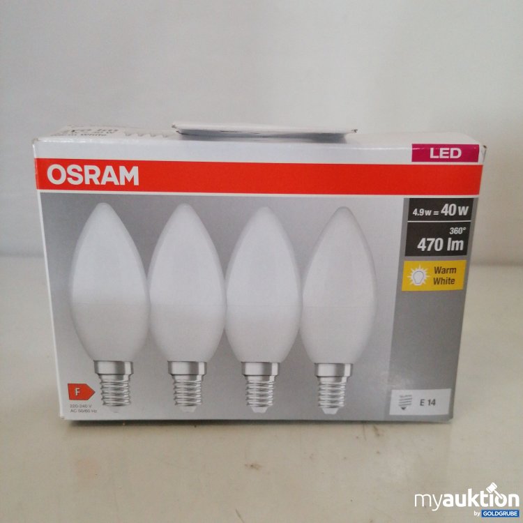 Artikel Nr. 774138: Osram LED 470lm 4stk 