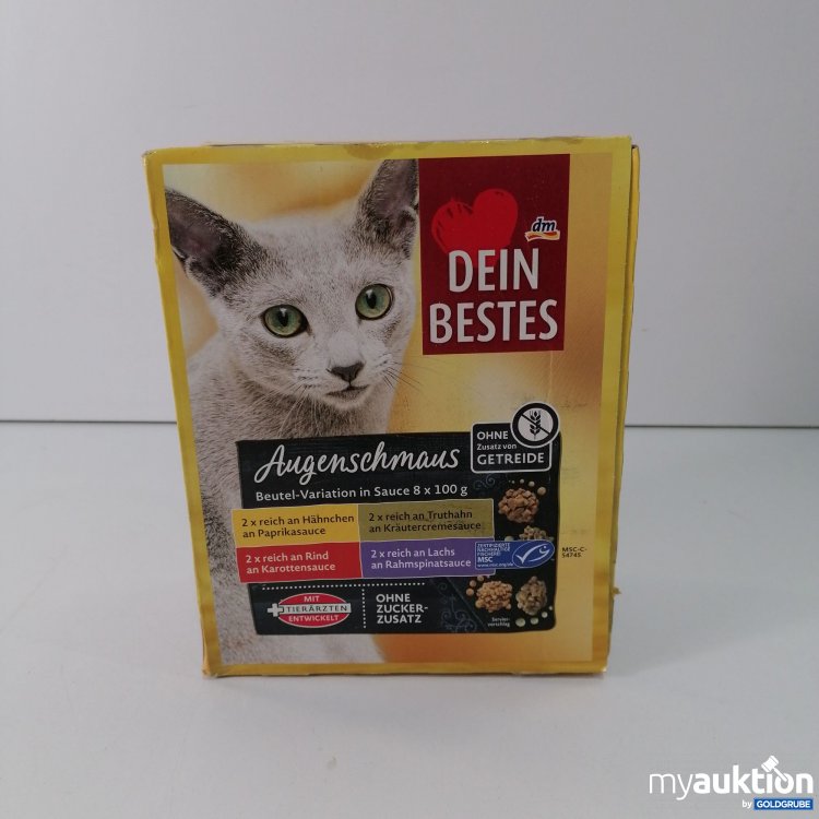 Artikel Nr. 793138: Dein Bestes Katzenfutter 8x100g 