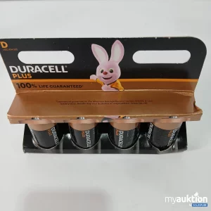 Artikel Nr. 800138: Duracell Plus D 4 Stück 