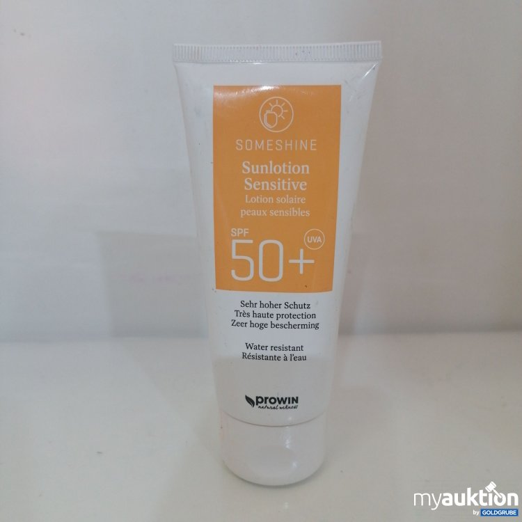 Artikel Nr. 750139: Prowin Sunlotion Sensitive SPF 50+  100ml