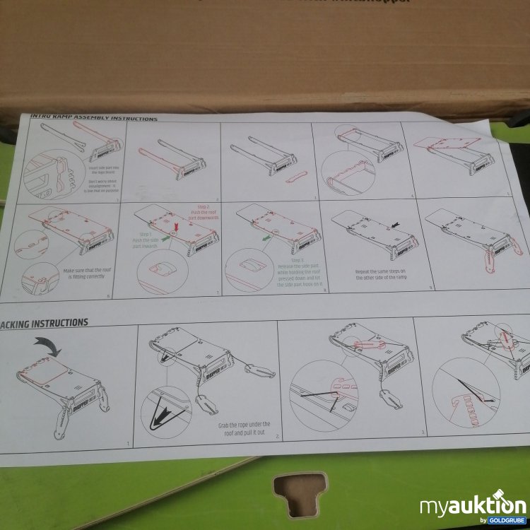 Artikel Nr. 757139: MTB Hopper Intro4 Tragbare Sprungrampe für Roller