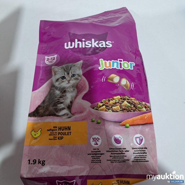 Artikel Nr. 792139: Whiskas Junior Trockenfutter mit Huhn 1,9kg 