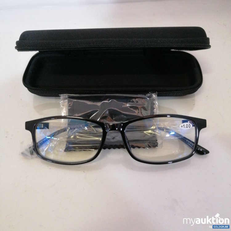 Artikel Nr. 752140: Lesebrille mit Etui +1.00 Anti Blue Light 