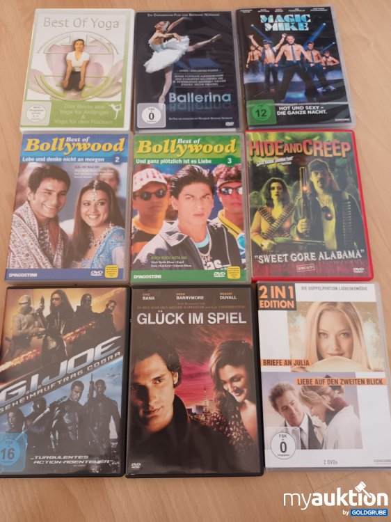 Artikel Nr. 398141: Siehe Fotos, Karton mit Dvds 