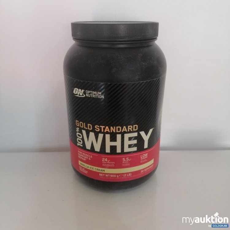 Artikel Nr. 764141: Optimum Nutrition Gold Standard Whey Vanilla Ice Cream 900g