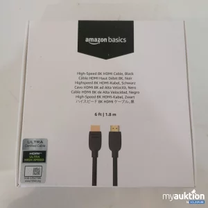 Auktion Amazonbasic Highspeed 8K HDMI - Kabel 