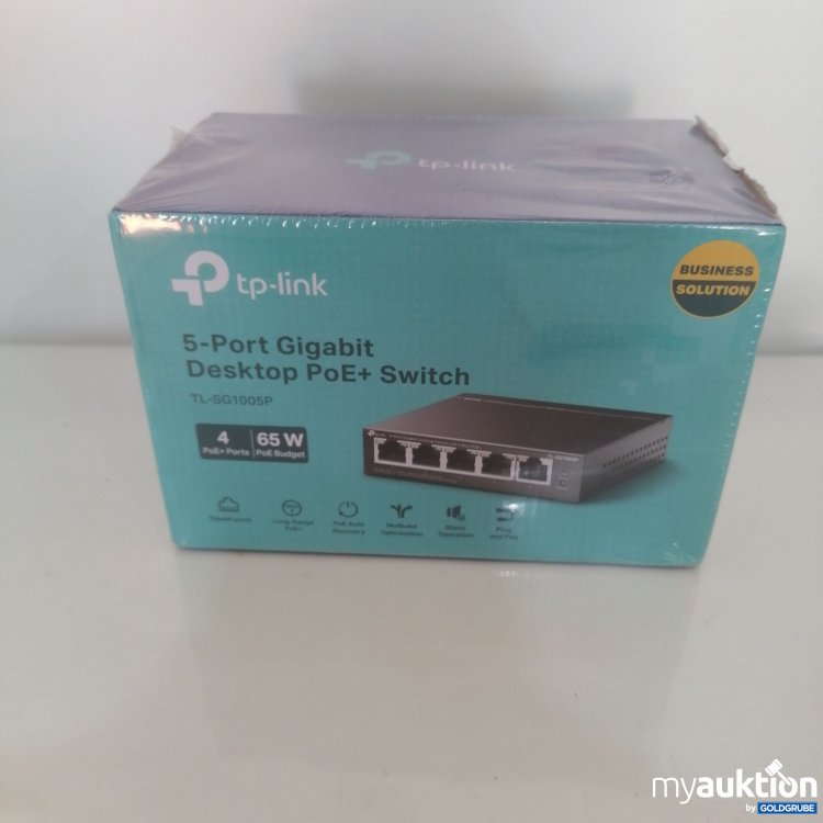 Artikel Nr. 764143: Tp-link 5-Port Gigabit Desktop PoE Switch