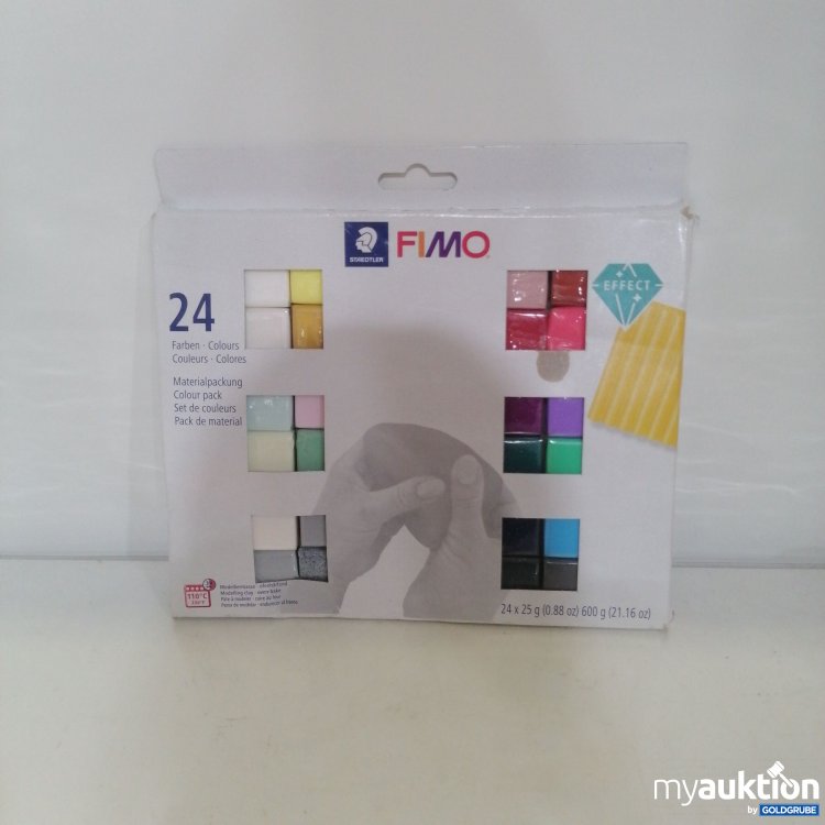 Artikel Nr. 773143: Staedtler Fimo 24 Farben Modelliermasse x25g