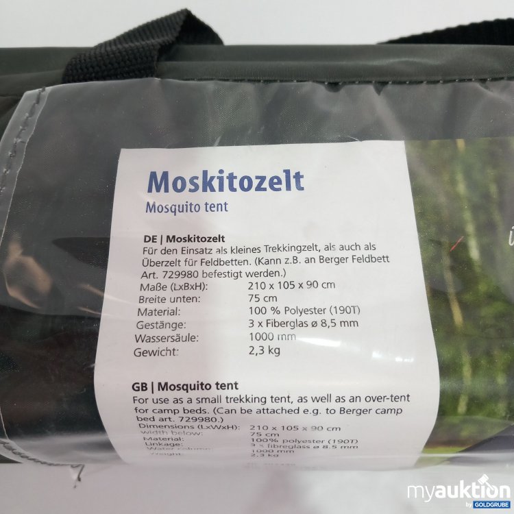 Artikel Nr. 780143: Berger Moskitozelt 