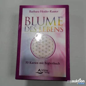 Auktion Barbara Heider Rauter Blume Des Lebens 5p Karten 