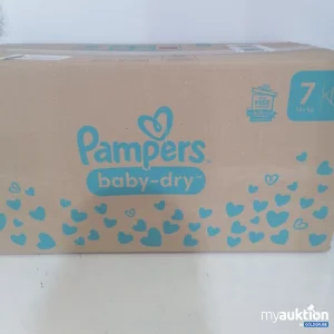 Auktion Pampers Baby Dry Windeln 7(15+kg) 123 Stück 