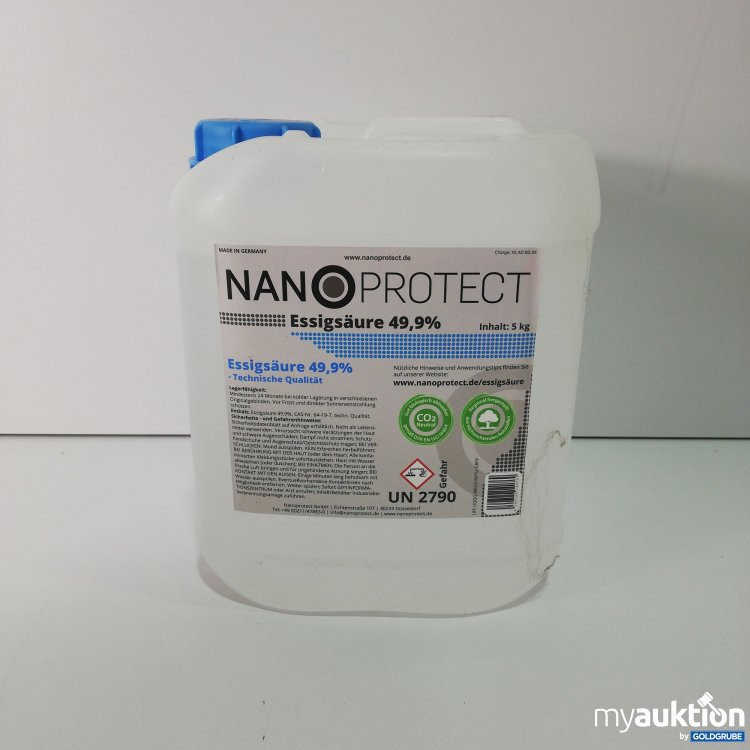 Artikel Nr. 784145: NanoProtect Essigsäure 5kg