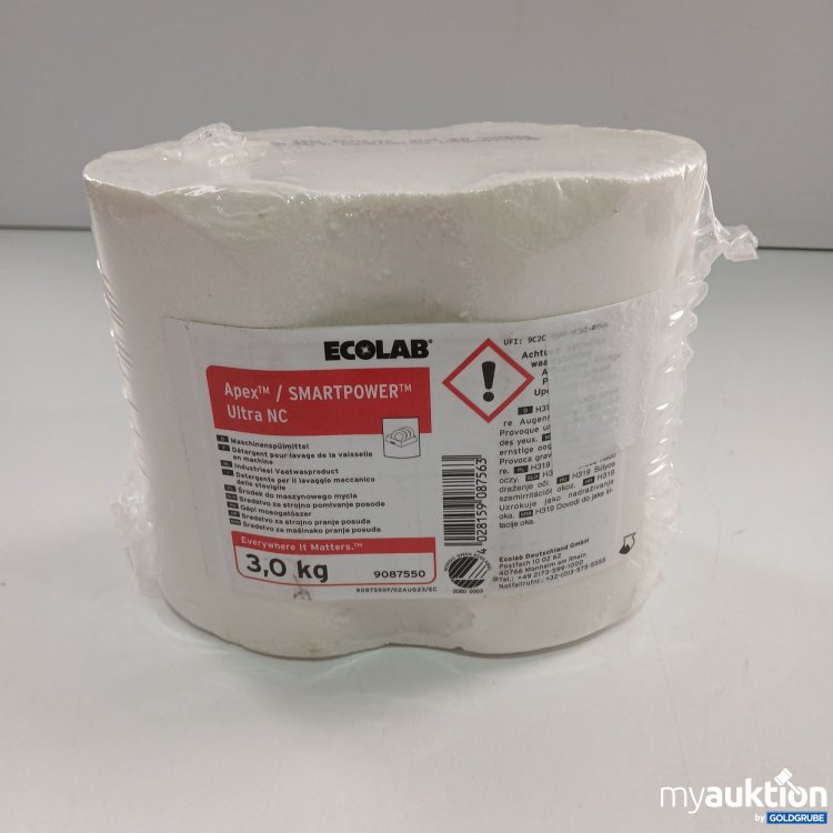 Artikel Nr. 520146: Ecolab Apex Smartpower Ultra NC Maschinenspülmittel 3kg 9087550