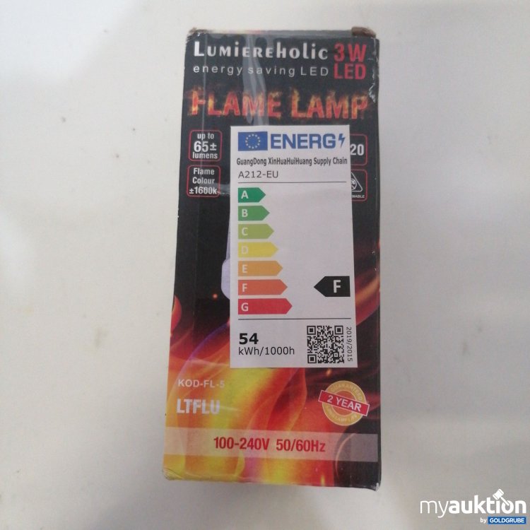 Artikel Nr. 759147: Lumiereholic 3W led Flame Lamp