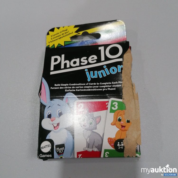 Artikel Nr. 384150: Mattel Phase 10 Junior 