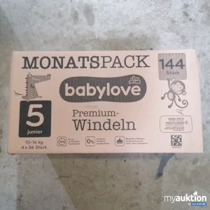Auktion Babylove Premium Windeln 144stk
