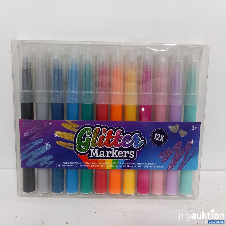 Artikel Nr. 795151: Creative Craft Glitter Markers 12Stk.