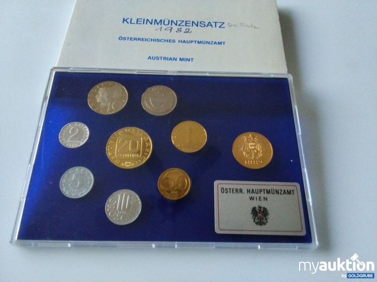 Artikel Nr. 396152: Schilling Kursmünzensatz 1982 in Kassette 