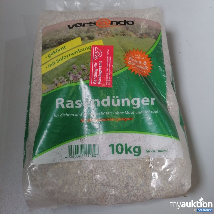 Artikel Nr. 761154: Versando Rasendünger 10kg