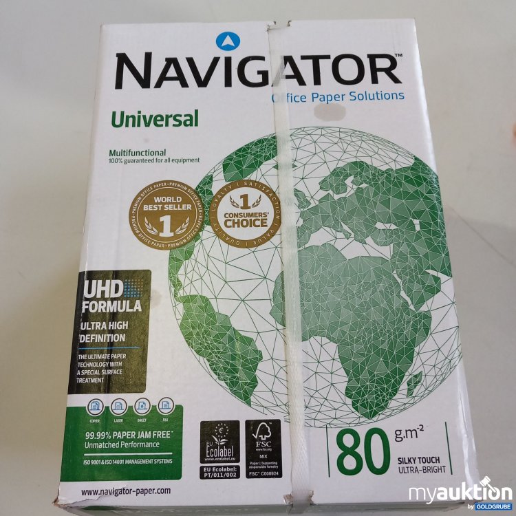 Artikel Nr. 763154: Navigator Universal Kopierpapier A4 5x500 