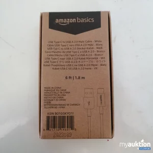 Auktion Amazonbasic USB Type C zu USB A 2.0 