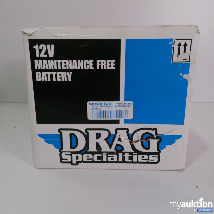 Artikel Nr. 765155: Drag Specialties 12V Maintenance Free Battery 