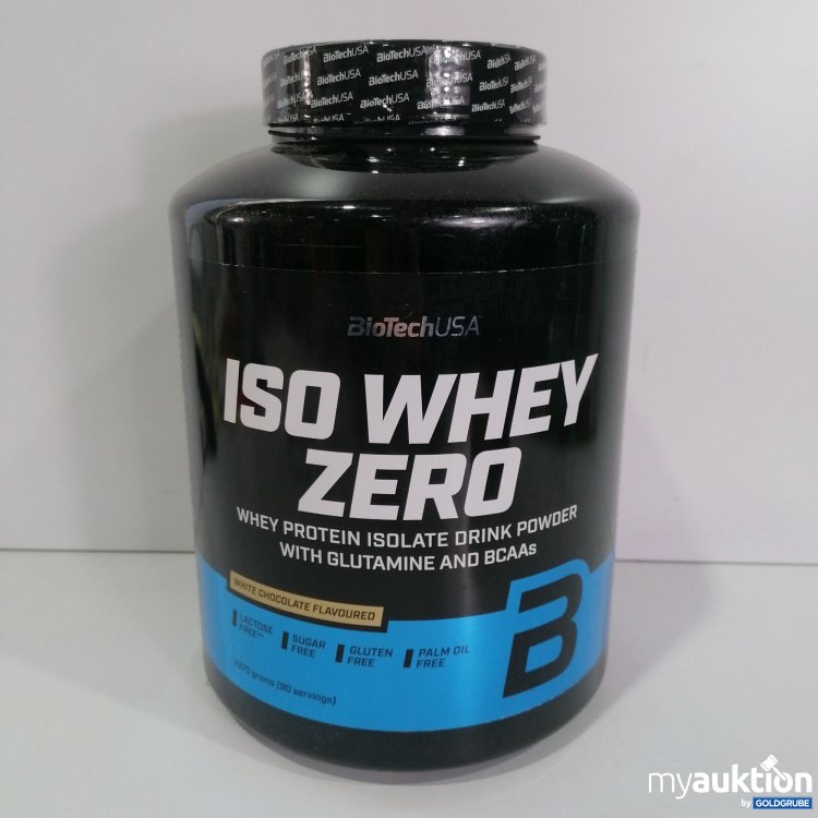 Artikel Nr. 793159: BioTech USA Iso Whey Zero Protein 2279g