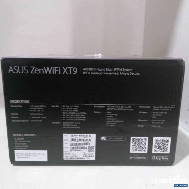 Artikel Nr. 767160: Asus ZenWifi XT9