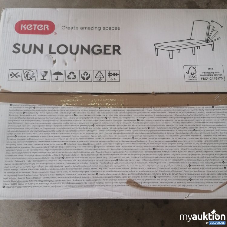 Artikel Nr. 757162: Keter Sun Lounger 