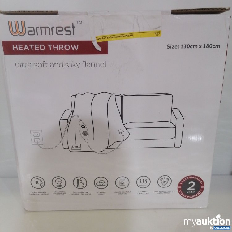 Artikel Nr. 753163: Warmrest Heated Throw 