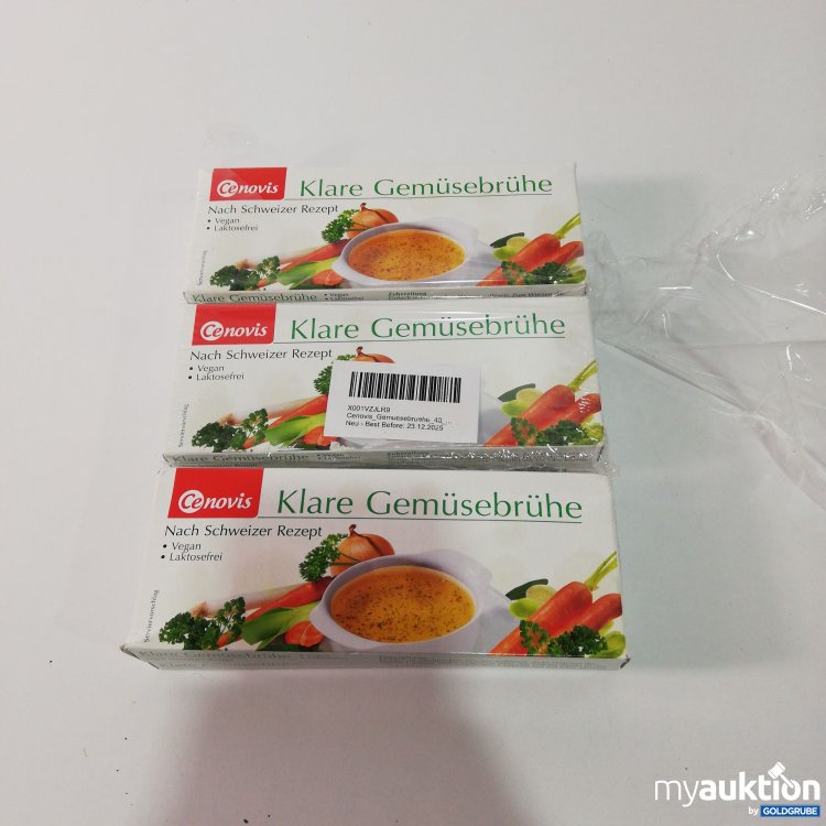 Artikel Nr. 783163: Cenovis Klare Gemüsebrühe 6x126g