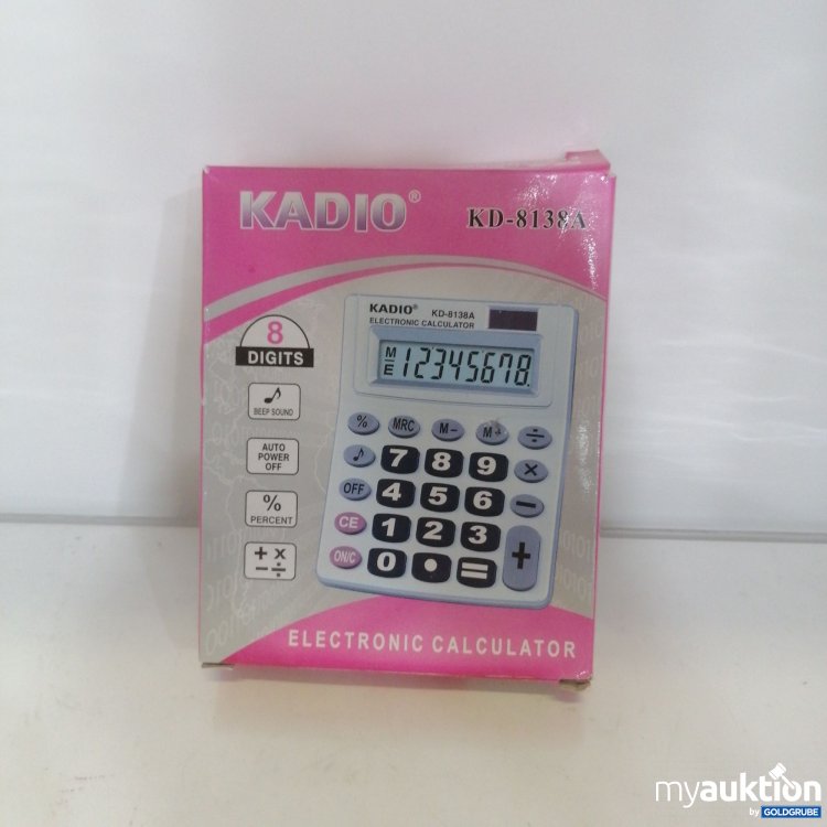 Artikel Nr. 773164: Kadio KD-8138A Electronic Calculator 