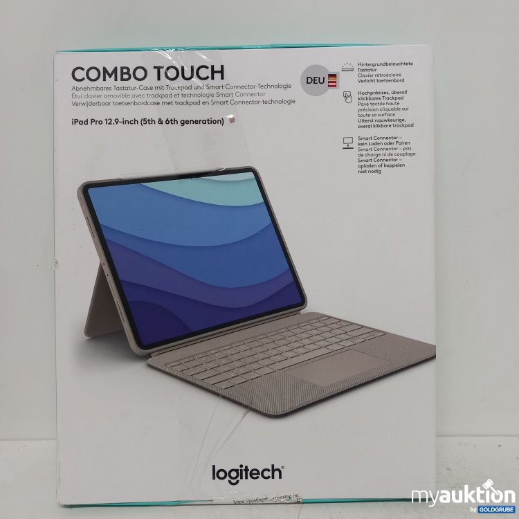 Artikel Nr. 795164: Logitech Combo Touch Abnehmbares Tastatur-Case 920-010216