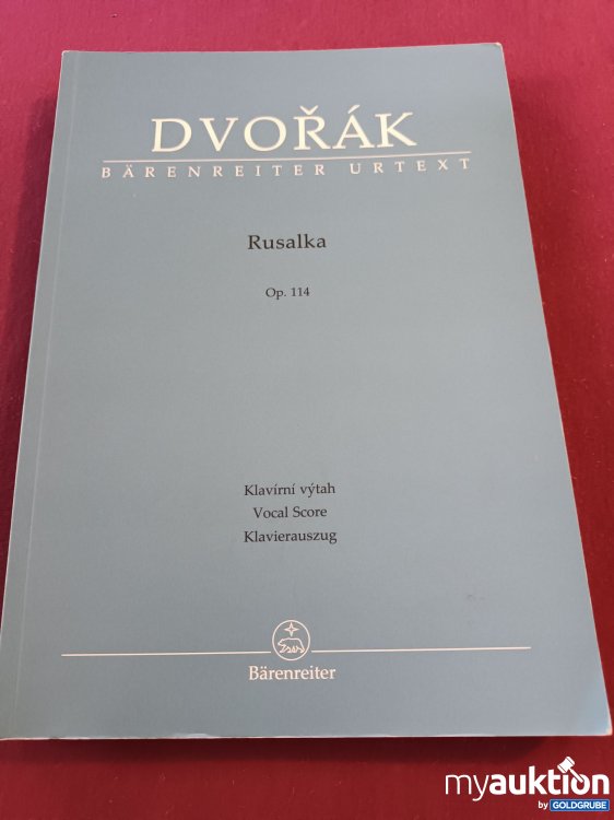 Artikel Nr. 391165: Notenbuch Dvorak