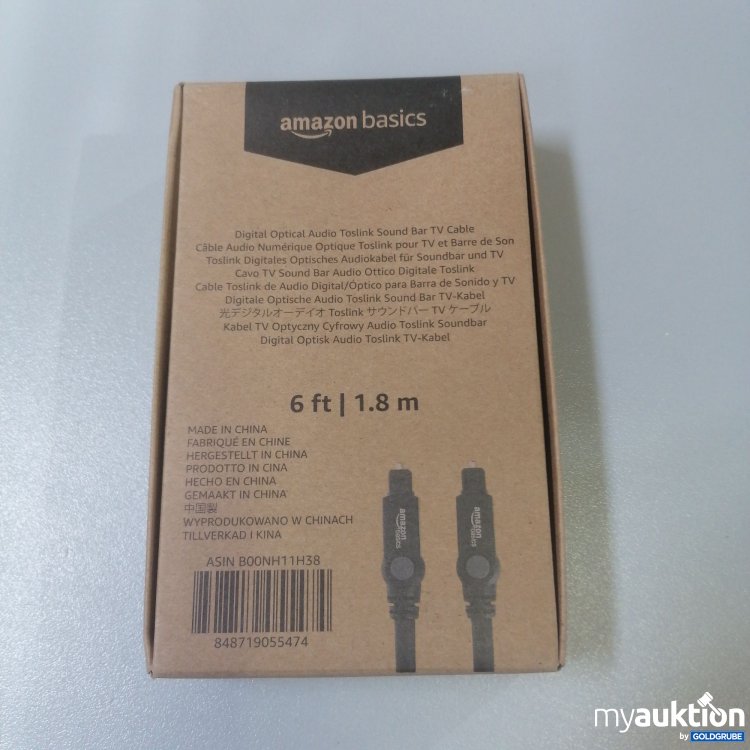 Artikel Nr. 759165: Amazonbasics Audiokabel 1.8m