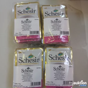 Auktion Schesir Katzenfutter 4er Pack x(6x85g )