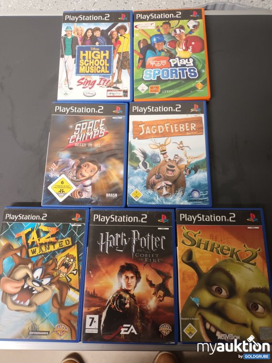 Artikel Nr. 398166: 7 x PS2 Playstation 2 Spiele