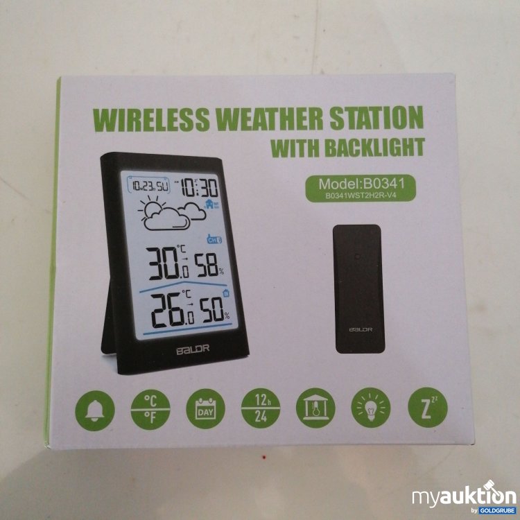 Artikel Nr. 774167: Wireless Weather Station with Backlight B0341