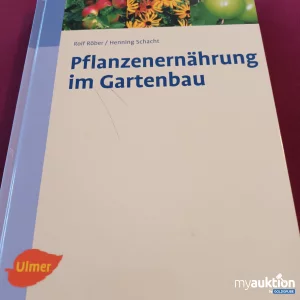 Artikel Nr. 391167: Pflanzenernährung im Gartenbau 