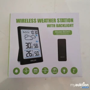 Auktion Wireless Weather Station with Backlight B0341