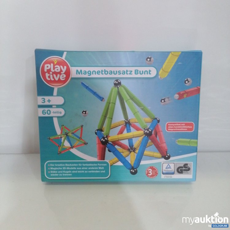 Artikel Nr. 754168: Playtive Magnetbausatz Bunt