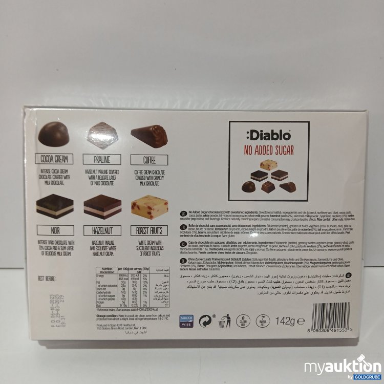 Artikel Nr. 802168: Diablo No added sugar 142g