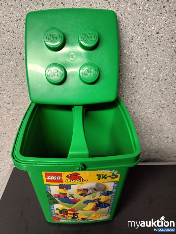 Artikel Nr. 398170: Grüne Lego Duplo Bausteine Box