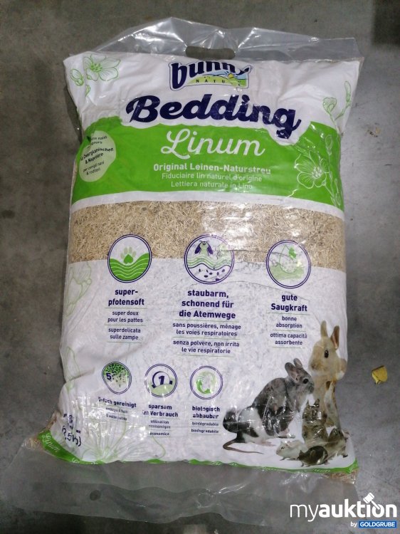 Artikel Nr. 769170: Bunny Bedding Linum Original Leinen Naturstreu  35l 