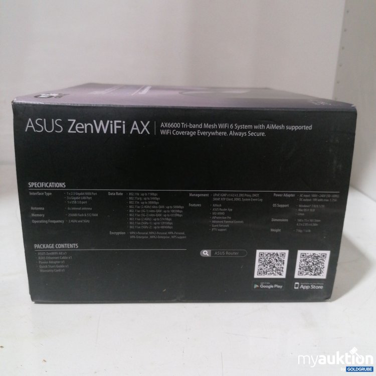 Artikel Nr. 767171: Asus ZenWifi AX AX6600