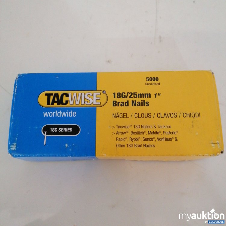 Artikel Nr. 774171: Tacwise 18G/25mm Nägel 5000