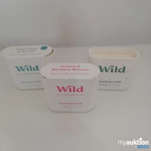 Auktion Wild Deodorant Refill 3x40g